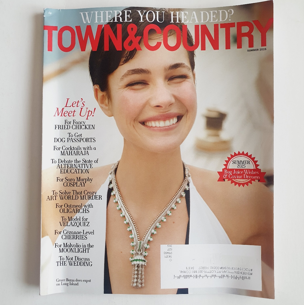 Town  Country Magazine Summer 2025  Grace Burns